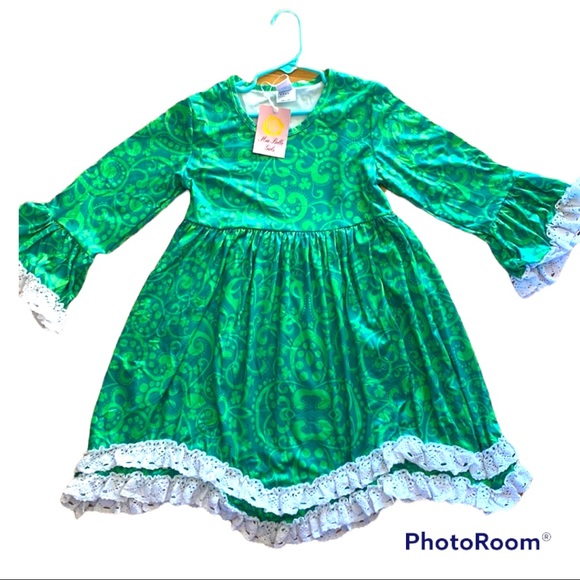 BMG Other - BMG from MiaBelle Girls St. Patrick’s Day empire dress